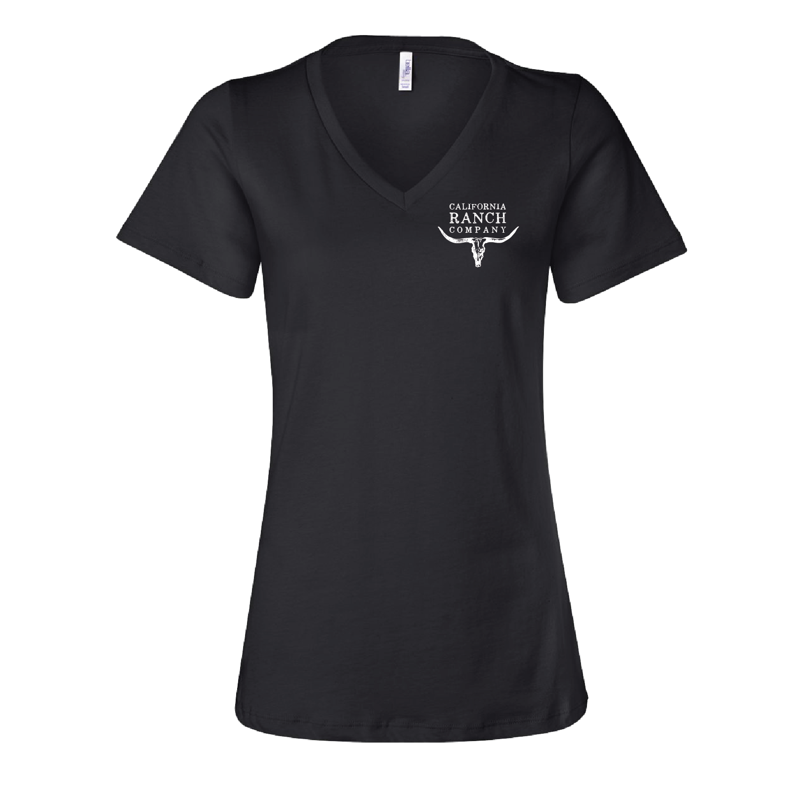 CRC BIG RANCH - Women's V-Neck Short Sleeve Tee