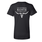 CRC BIG RANCH - Women's V-Neck Short Sleeve Tee
