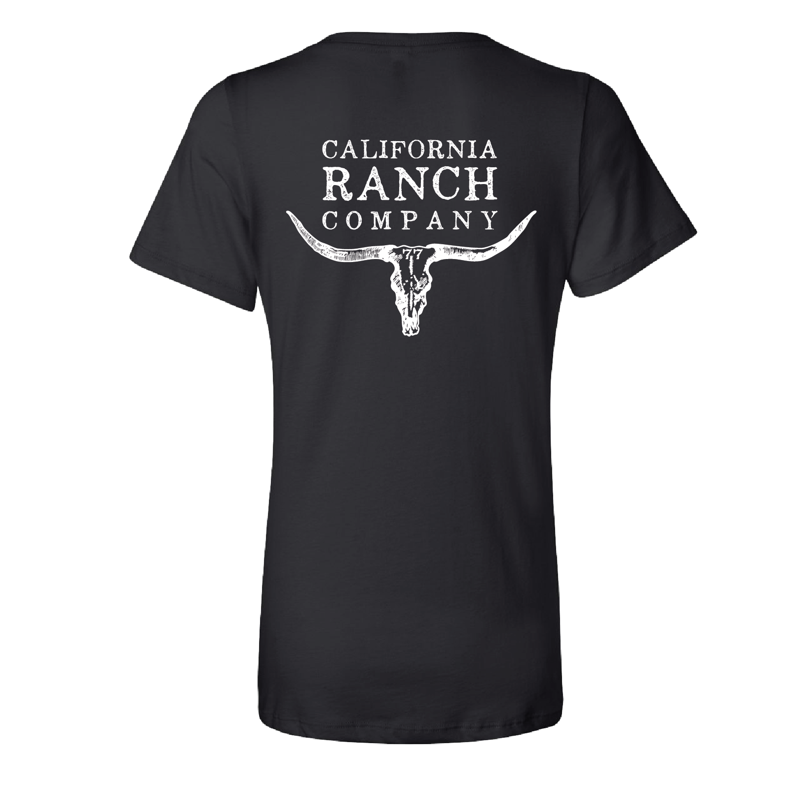 CRC BIG RANCH - Women's V-Neck Short Sleeve Tee