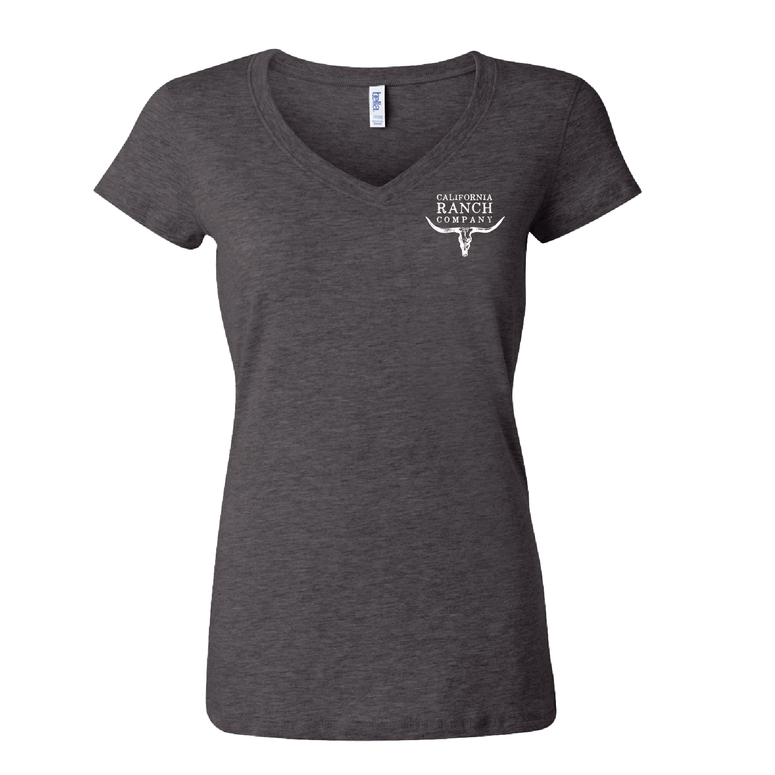 CRC BIG RANCH - Women's V-Neck Short Sleeve Tee