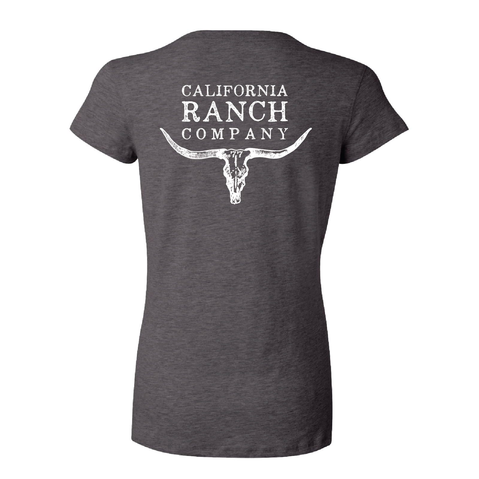CRC BIG RANCH - Women's V-Neck Short Sleeve Tee