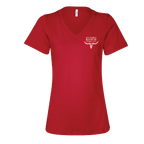 CRC BIG RANCH - Women's V-Neck Short Sleeve Tee