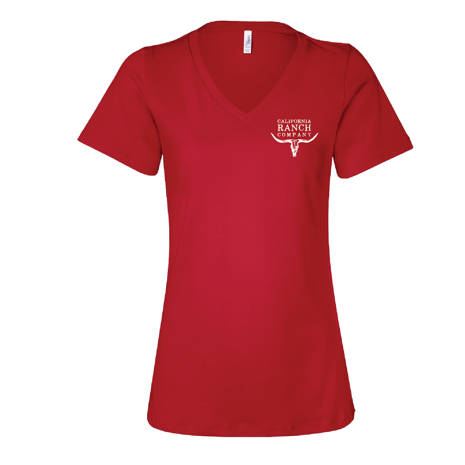 CRC BIG RANCH - Women's V-Neck Short Sleeve Tee