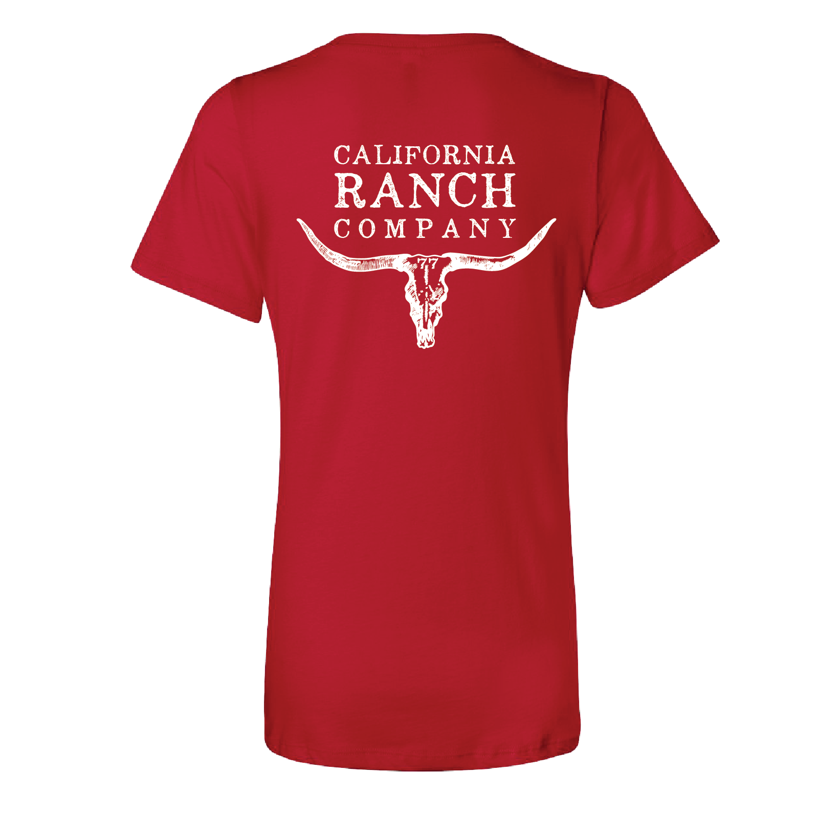 CRC BIG RANCH - Women's V-Neck Short Sleeve Tee