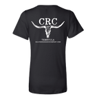 CRC Longhorn - Women's V-Neck Short Sleeve Tee