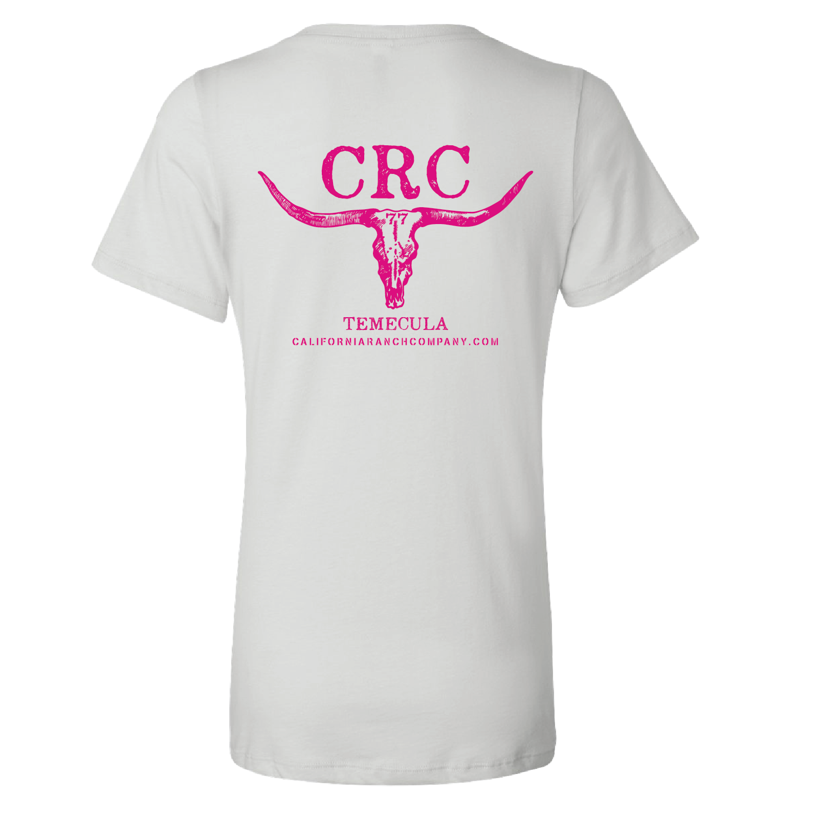 CRC Longhorn - Women's V-Neck Short Sleeve Tee