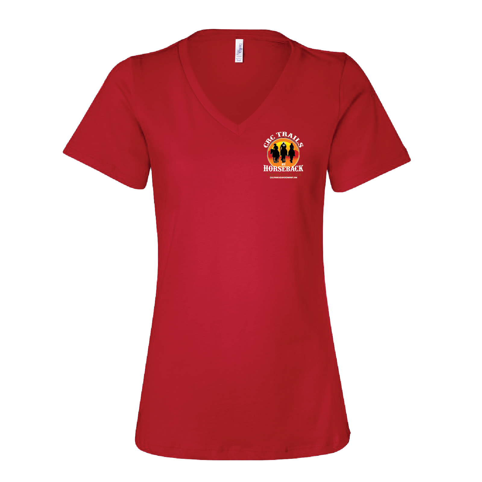 CRC Trails - Women's V-Neck Short Sleeve Tee