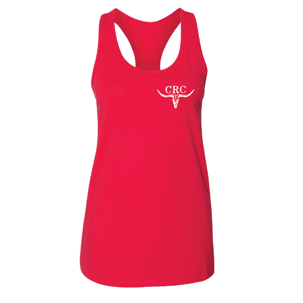 CRC Longhorn - Racerback Tank Top