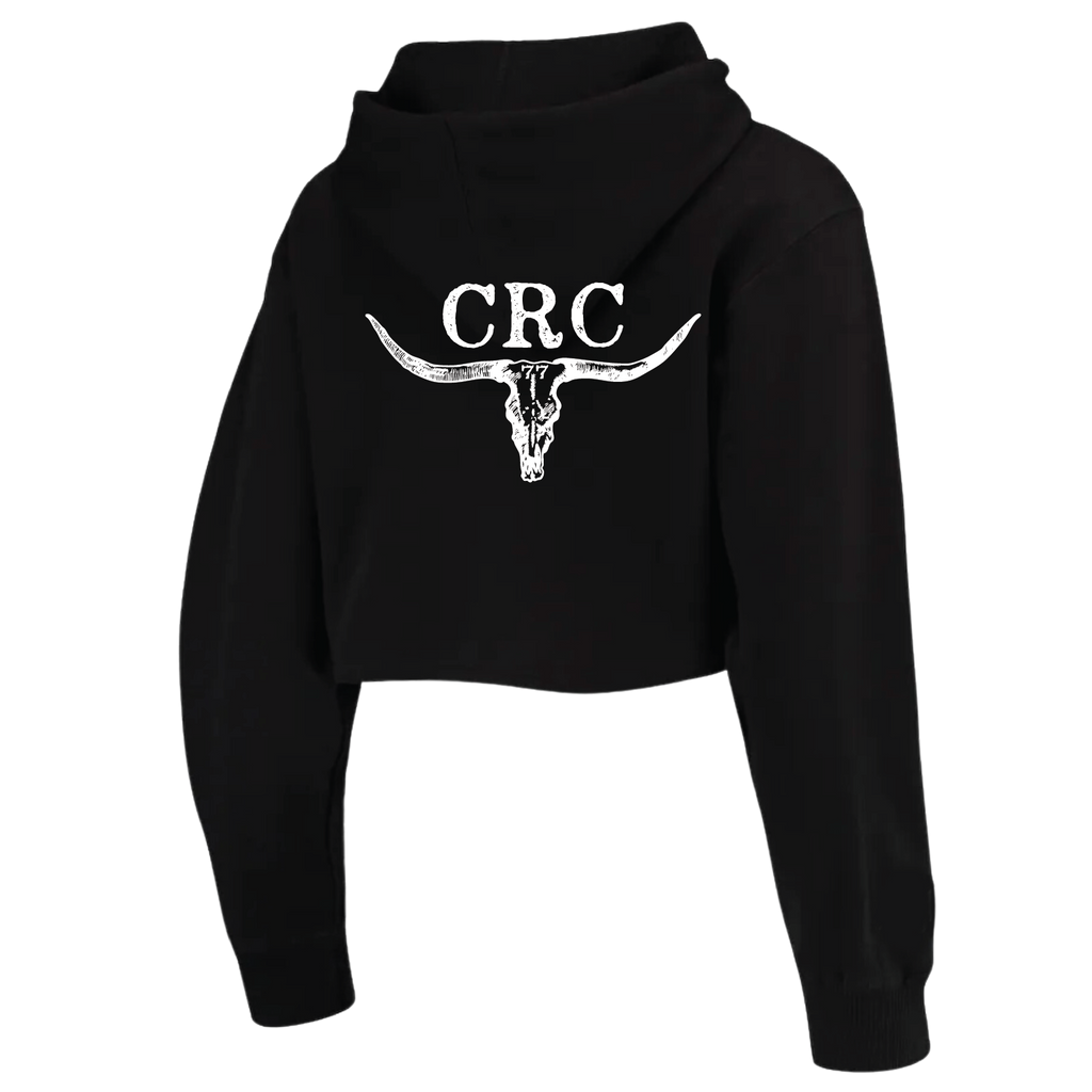 CRC Longhorn - Women's Crop Hoodie