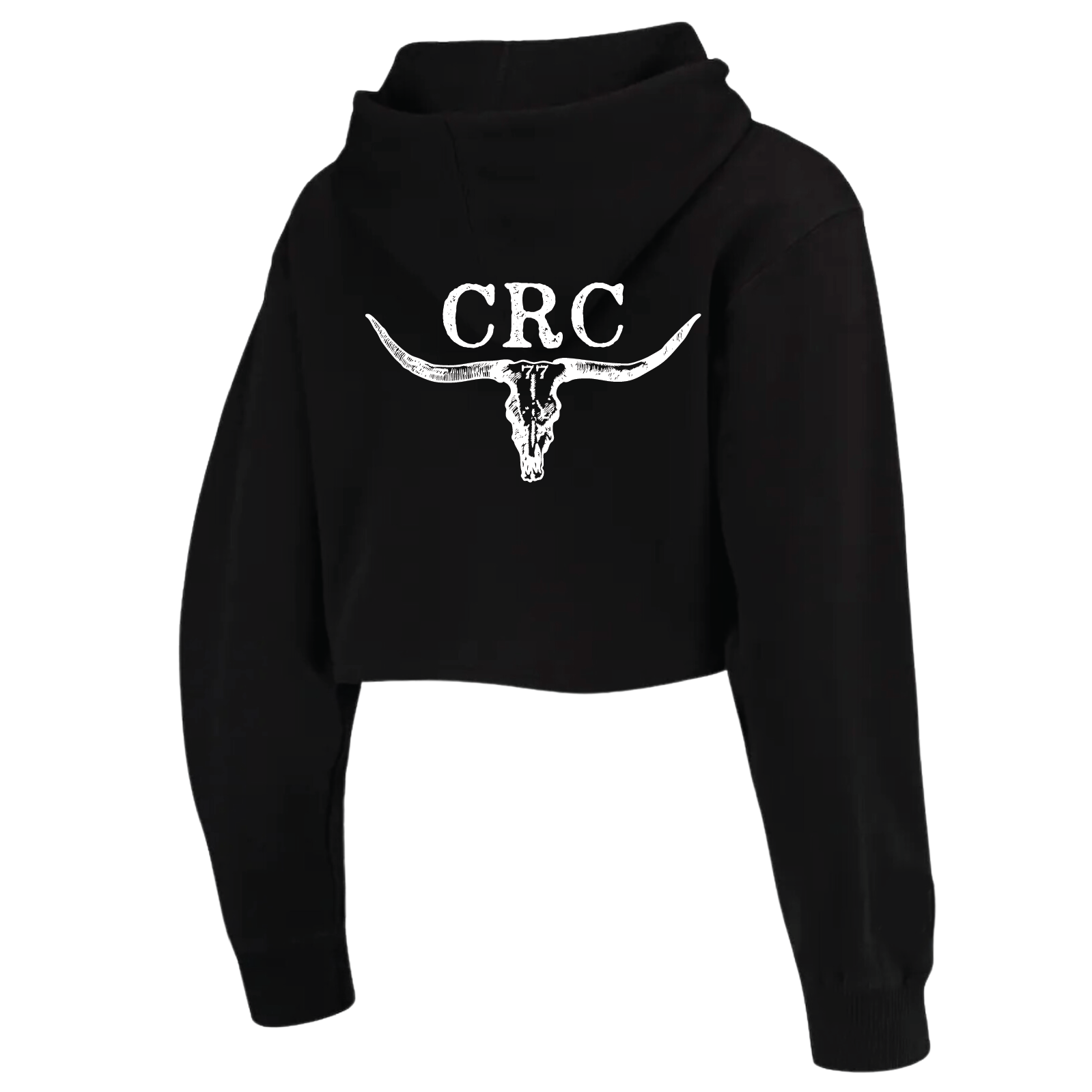 CRC Longhorn - Women's Crop Hoodie