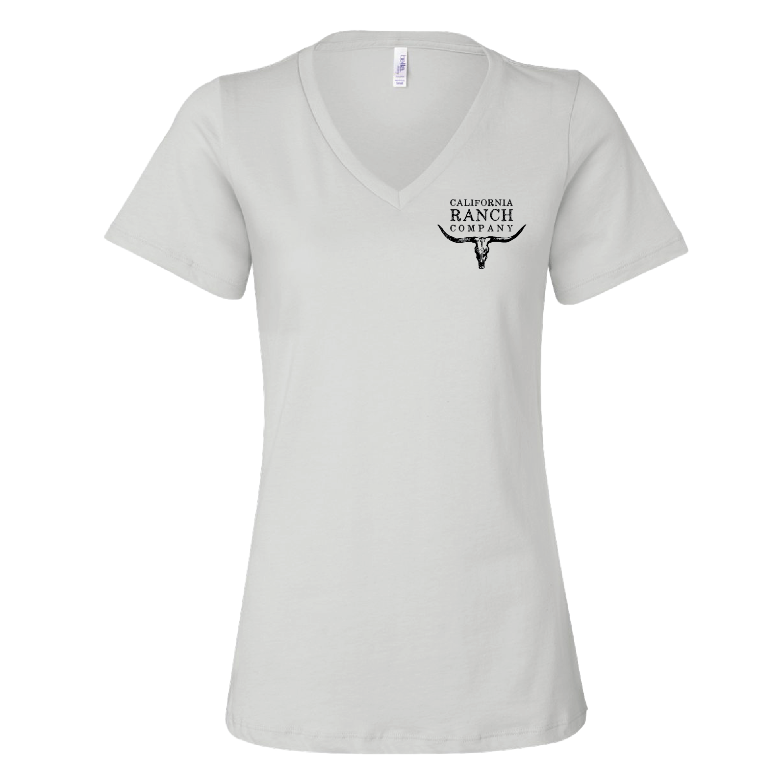 CRC BIG RANCH - Women's V-Neck Short Sleeve Tee
