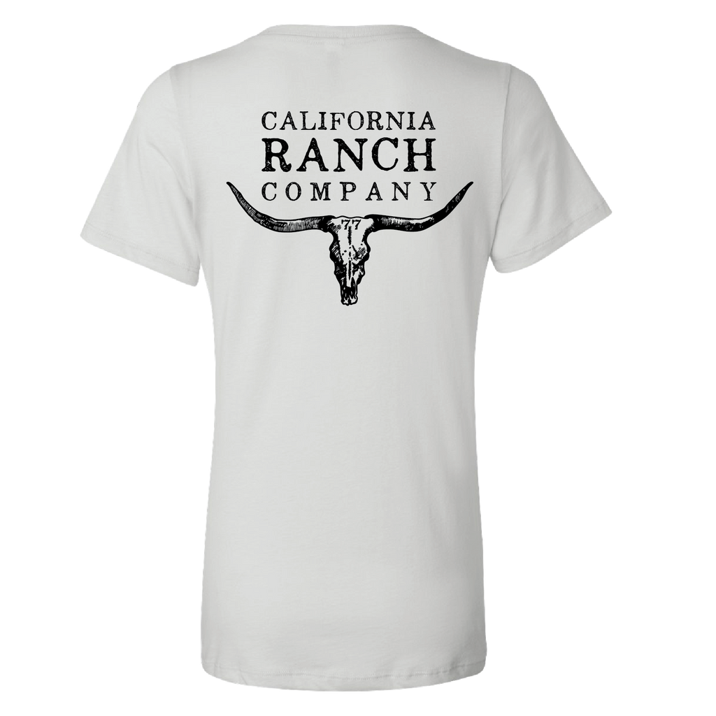 CRC BIG RANCH - Women's V-Neck Short Sleeve Tee